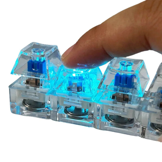 FlipGlow™ LED Click Fidget – Crisp Click Stress Reliever Keychain