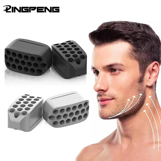 AscendJaw™ – Silicone Jawline Trainer for Men