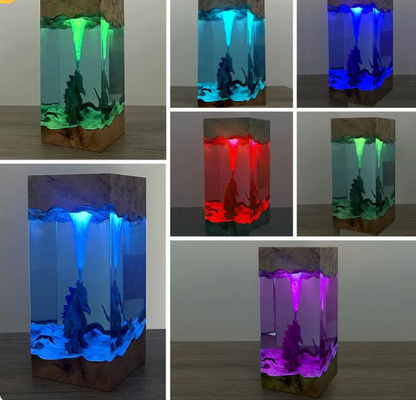 Godzilla Resin Lamp
