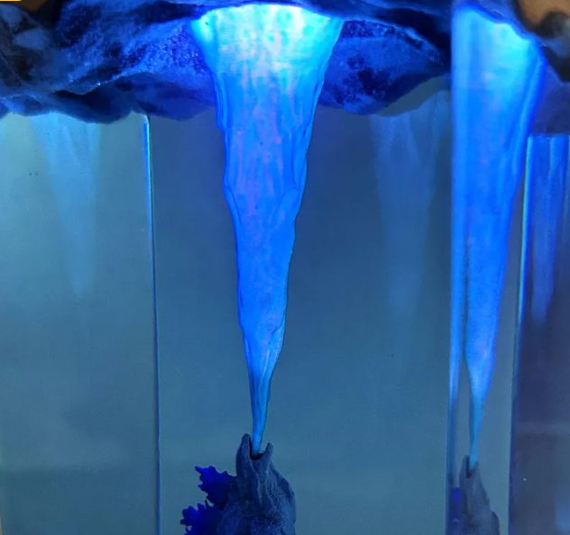 Godzilla Resin Lamp